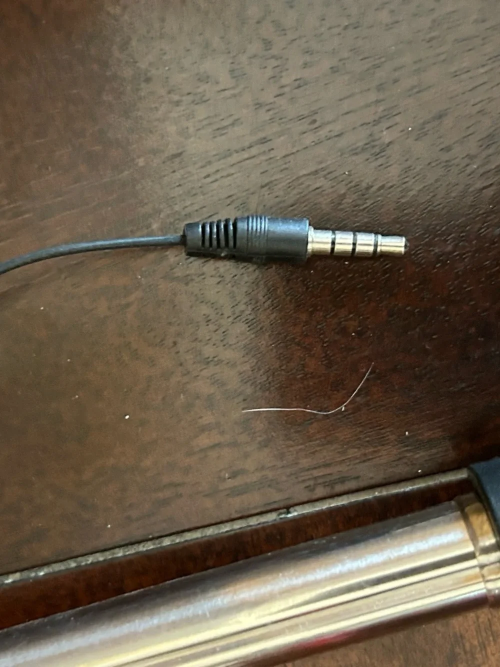 Spigen Black and Silver Selfie Stick Monopod with Wired Shutter